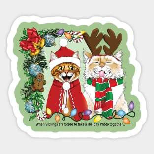 Annual Christmas Photo Sticker